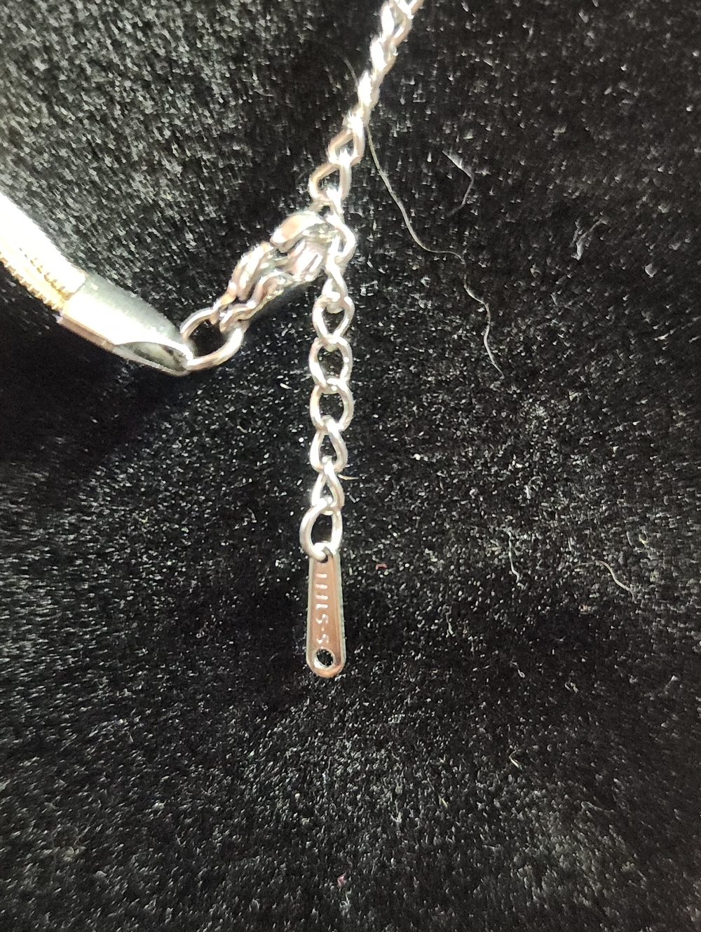Anklet Tri-Tone Twisted Chain Anklet - Gold, Silver, Rose Gold 10" New - Picture 3 of 5